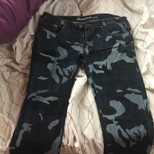 Camo jeans